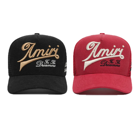 CASA-AMIRI STENCIL TRUCKER HAT