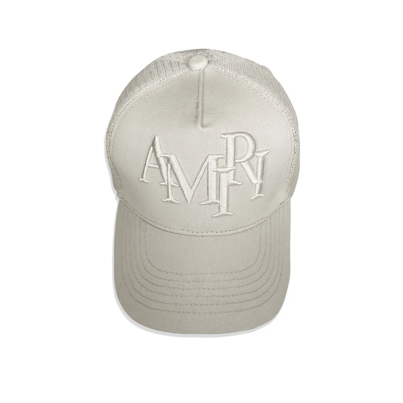 CASA-AMIRI STENCIL TRUCKER HAT