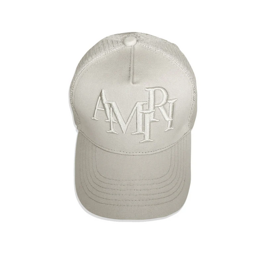 CASA-AMIRI STENCIL TRUCKER HAT