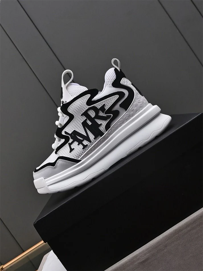CASA-AMIRI  2025 New Skull Head Sneakers