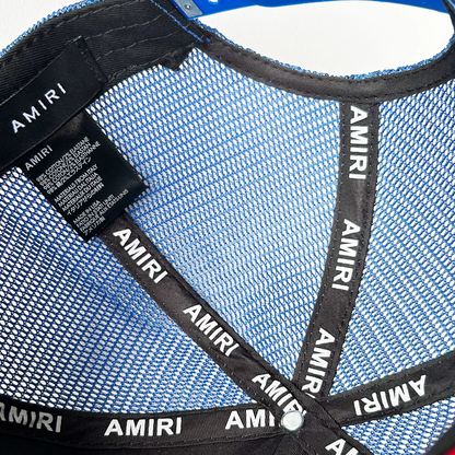 CASA-AMIRI STENCIL TRUCKER HAT