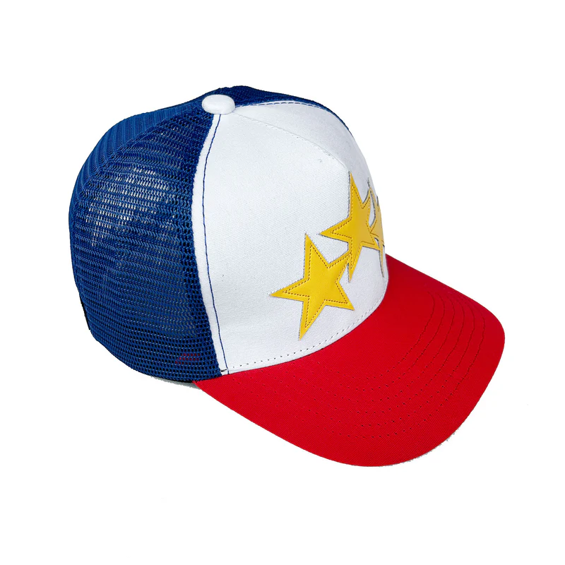 CASA-AMIRI STENCIL TRUCKER HAT