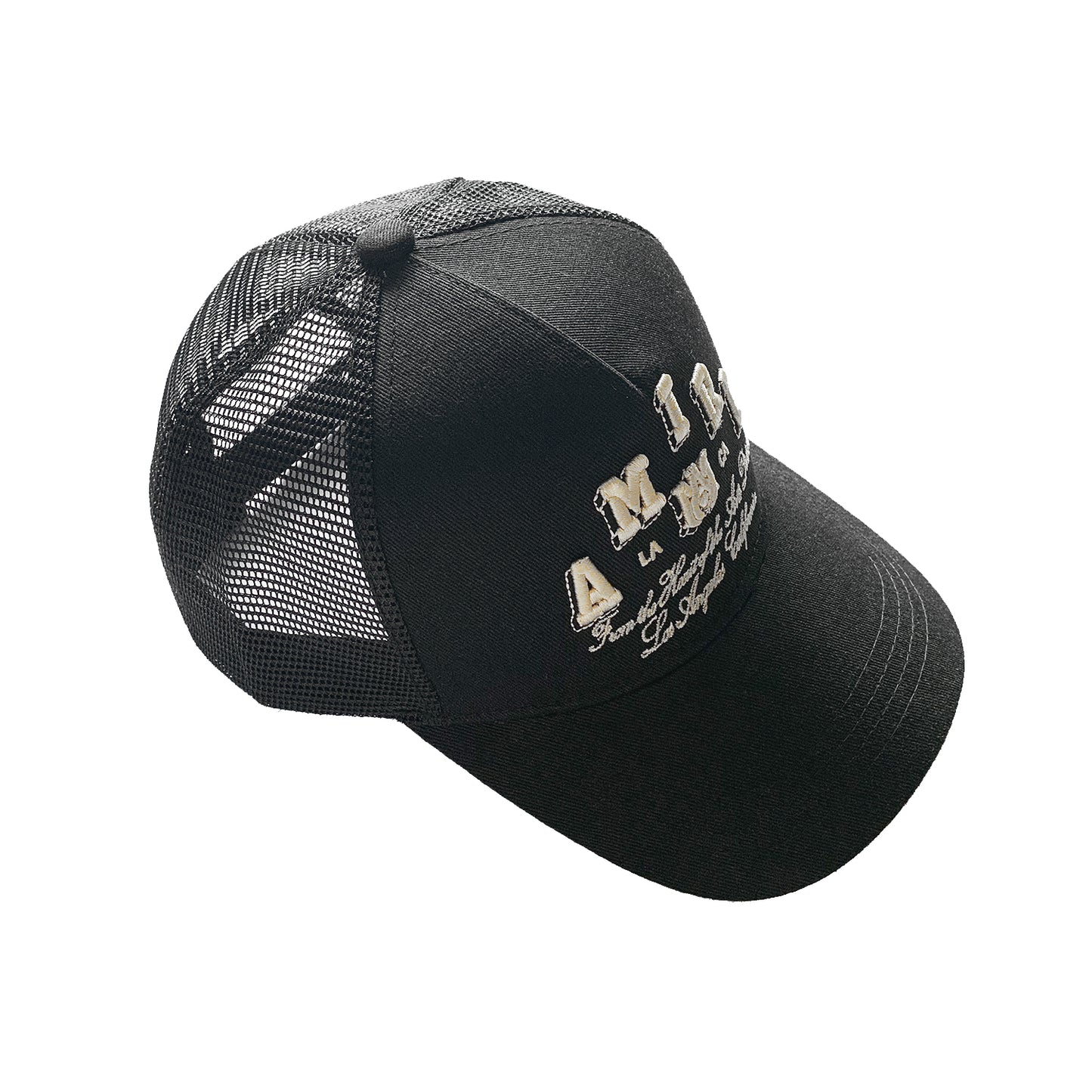 CASA-AMIRI STENCIL TRUCKER HAT