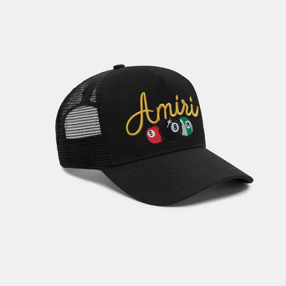 CASA-AMIRI STENCIL TRUCKER HAT