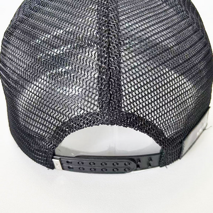 CASA-AMIRI STENCIL TRUCKER HAT