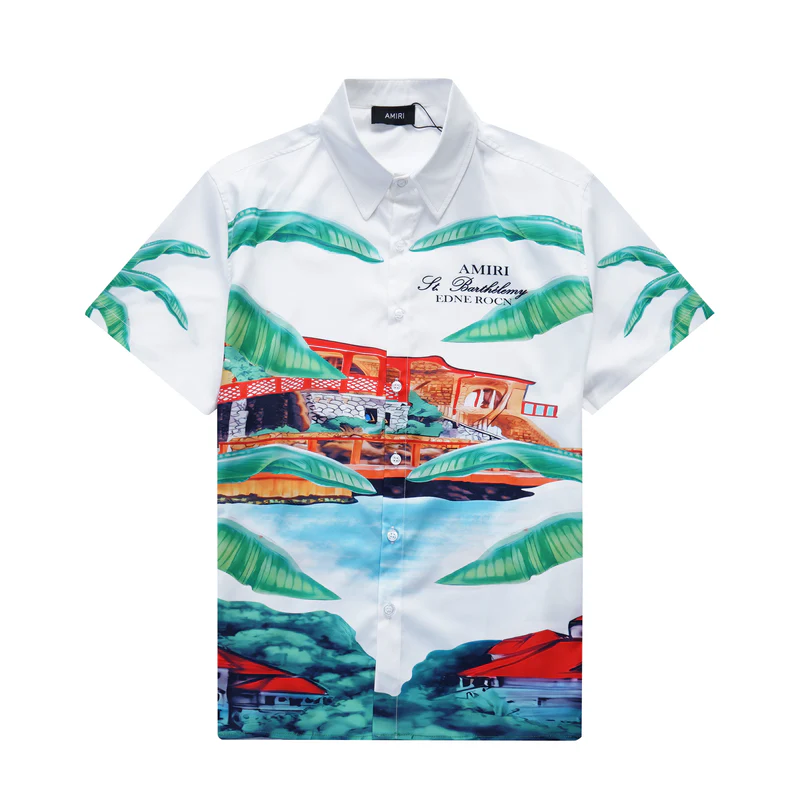 CASA-AMIRI 2025 New Shirt Shorts Set