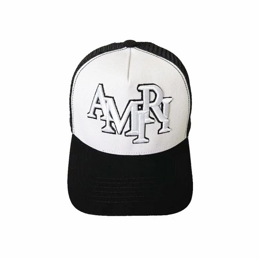 CASA-AMIRI STENCIL TRUCKER HAT