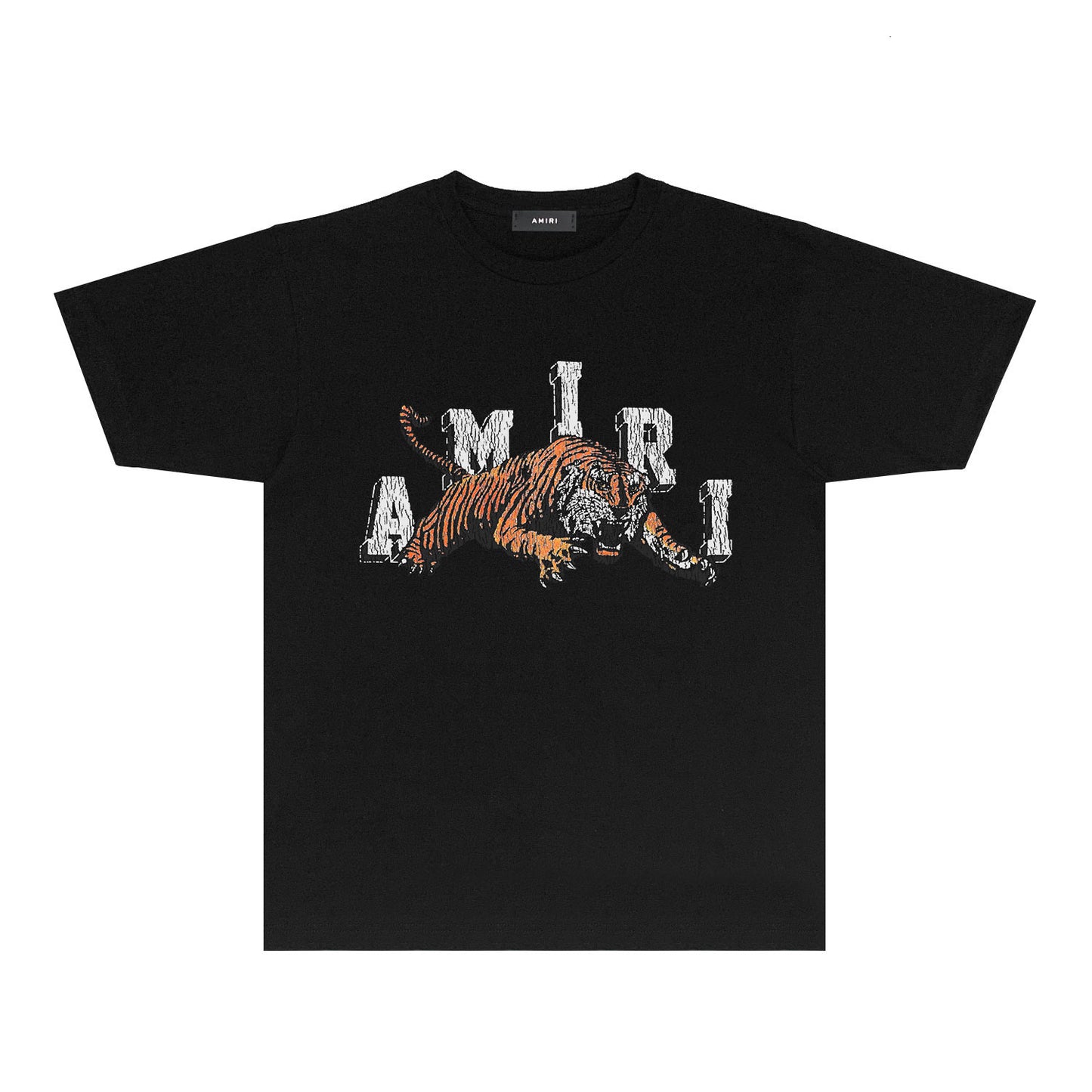 CASA-AMIRI 2025 New High Quality Cotton Flower Logo T-Shirt