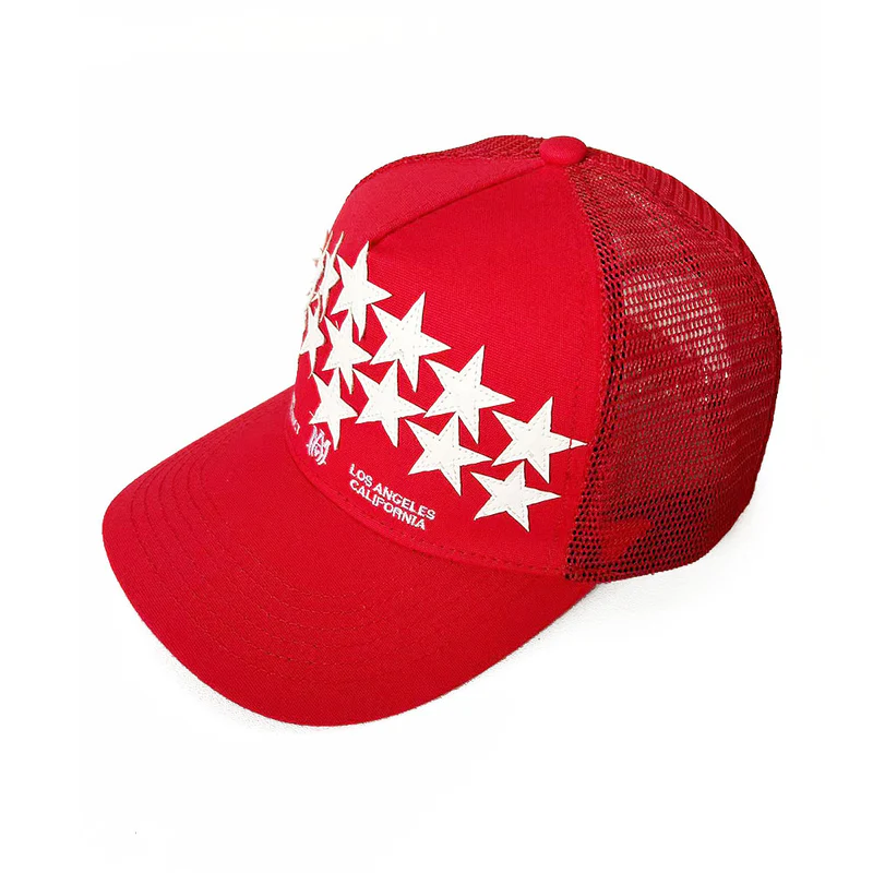 CASA-AMIRI STENCIL TRUCKER HAT