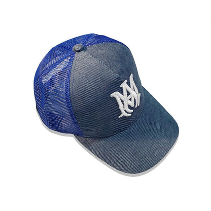 CASA-AMIRI STENCIL TRUCKER HAT