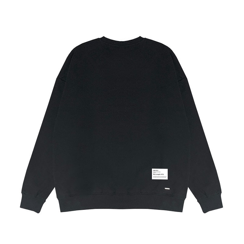 CASA-AMIRI 2025 New Cotton Classic Crewneck Sweatshirt Y071