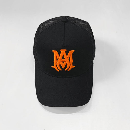CASA-AMIRI STENCIL TRUCKER HAT