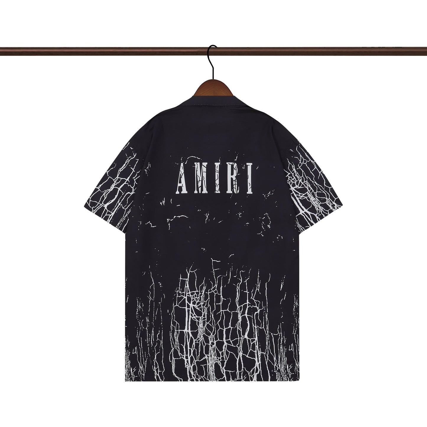 CASA-AMIRI 2025 New High Quality Cotton Flower Logo T-Shirt