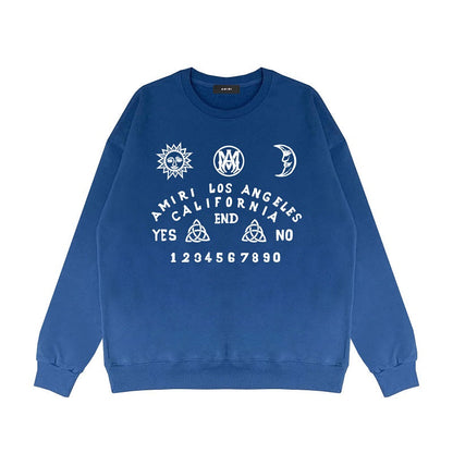 CASA-AMIRI 2025 New Cotton Classic Crewneck Sweatshirt Y073