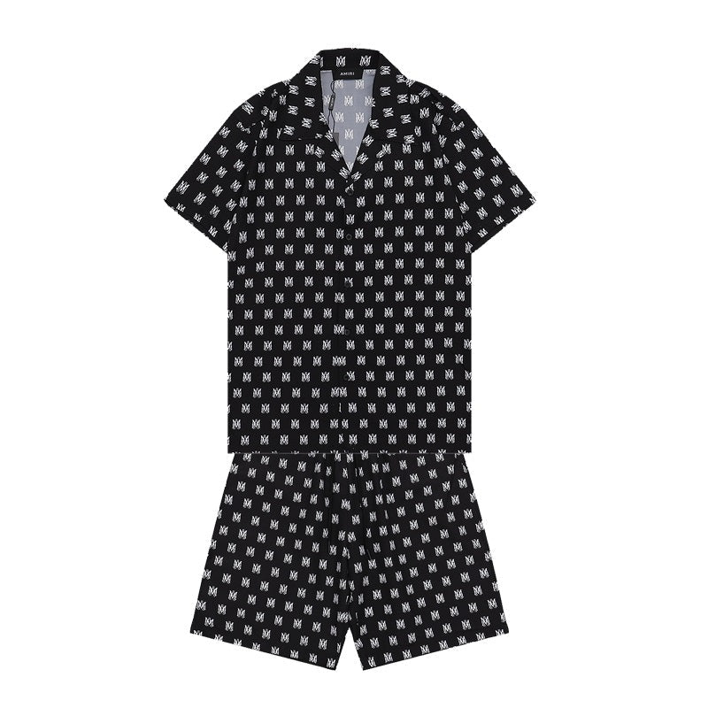 CASA-AMIRI 2025 New Shirt Shorts Set