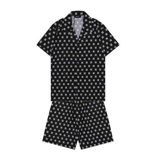 CASA-AMIRI 2025 New Shirt Shorts Set