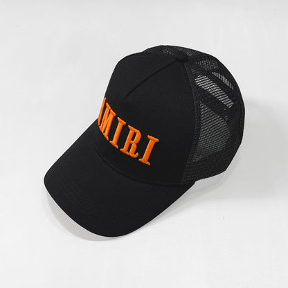 CASA-AMIRI STENCIL TRUCKER HAT