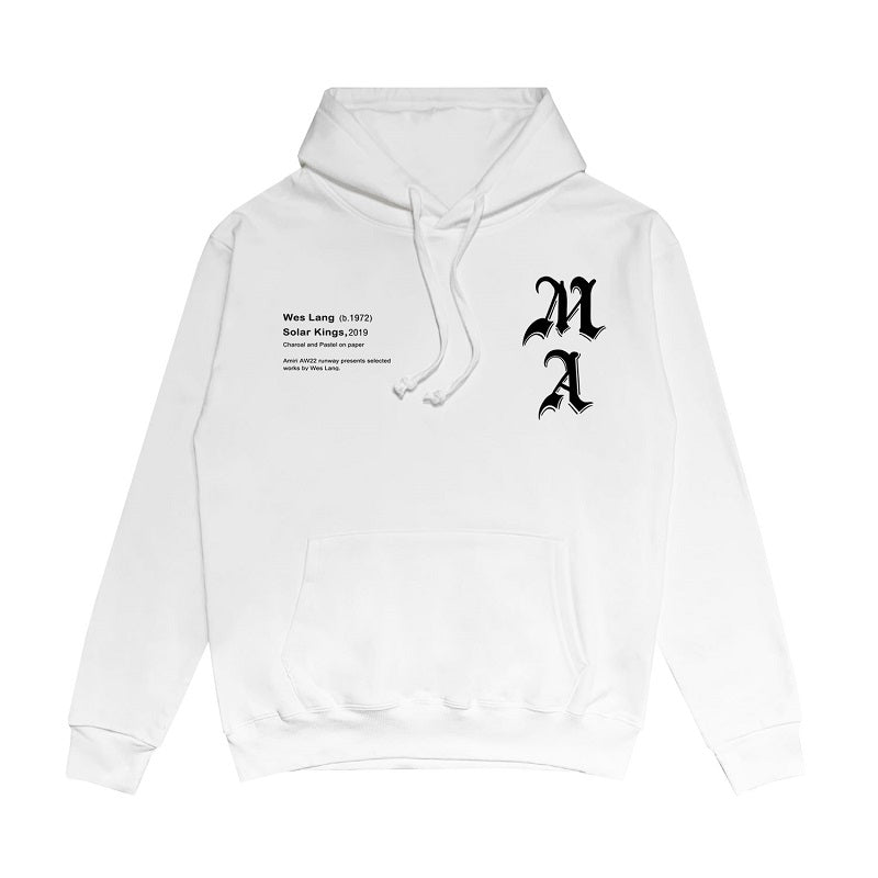 CASA-AMIRI 2025 New Cotton Classic Crewneck Sweatshirt M072