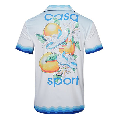 CASABLANCA 25SS New Silk Shirt CA-5
