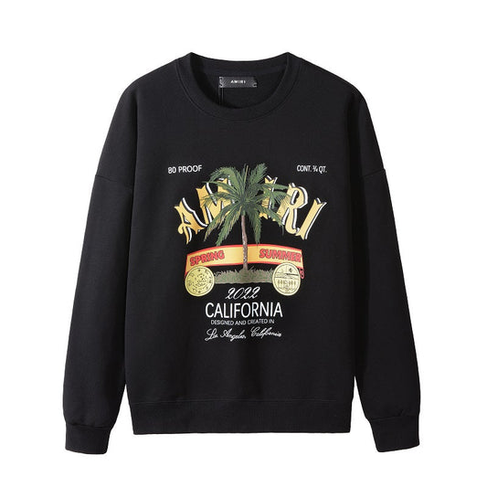 CASA-AMIRI 2025 New Cotton Classic Crewneck Sweatshirt 3347