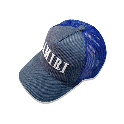 CASA-AMIRI STENCIL TRUCKER HAT