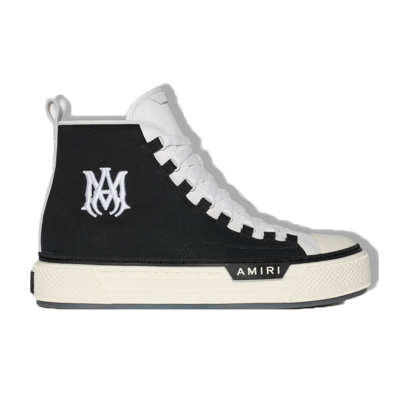 CASA-AMIRI  2025 new products cotton LOGO embroidered contrast color canvas shoes
