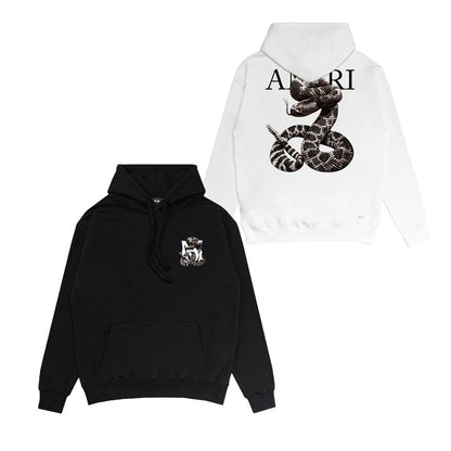 CASA-AMIRI 2025 new high quality cotton classic old man hoodie M040