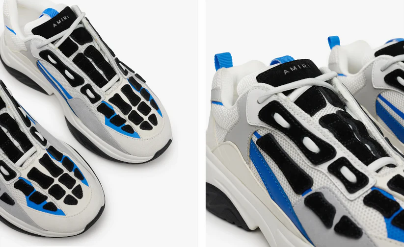CASA-AMIRI  2025 New Skull Head Sneakers