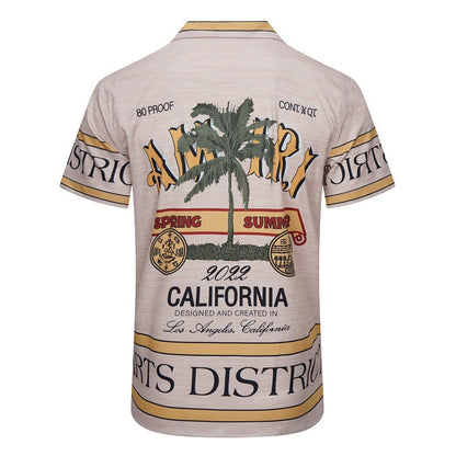 CASA-AMIRI 2025SS RHEE STUDIO SILK SHIRT