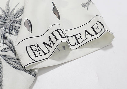 CASA-AMIRI 2025SS RHEE STUDIO SILK SHIRT