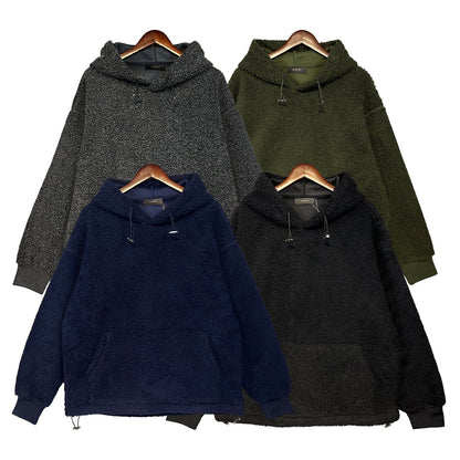 CASA-AMIRI 2025 new fashionable lamb fleece jacket