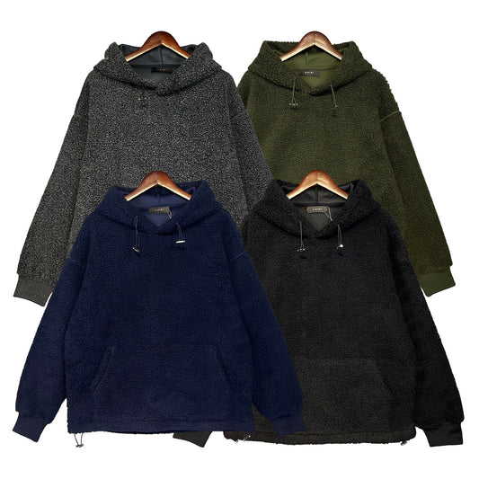 CASA-AMIRI 2025 new fashionable lamb fleece jacket