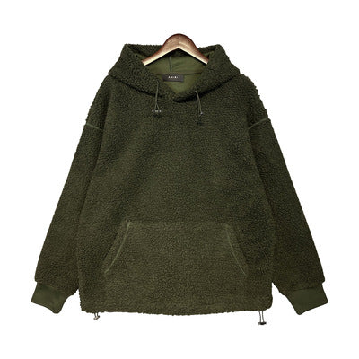 CASA-AMIRI 2025 new fashionable lamb fleece jacket