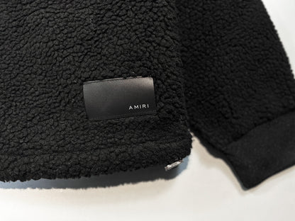 CASA-AMIRI 2025 new fashionable lamb fleece jacket