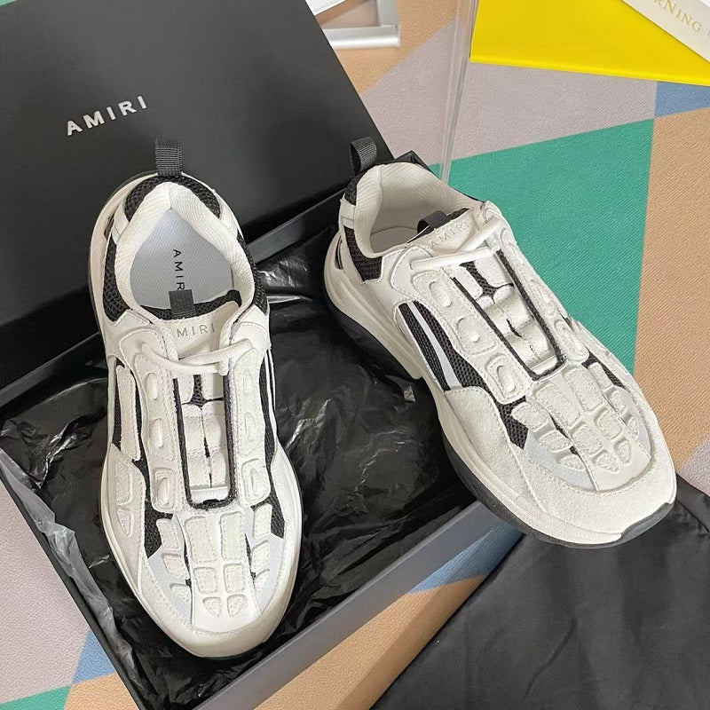 CASA-AMIRI  2025 New Skull Head Sneakers