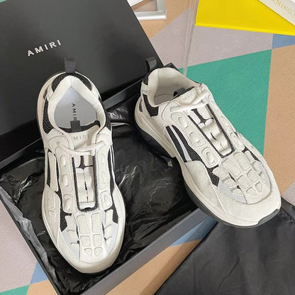CASA-AMIRI  2025 New Skull Head Sneakers