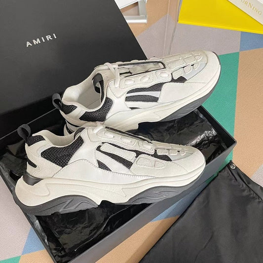 CASA-AMIRI  2025 New Skull Head Sneakers
