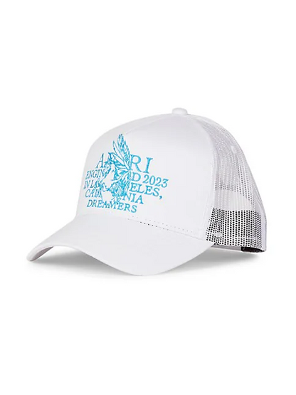 CASA-AMIRI STENCIL TRUCKER HAT