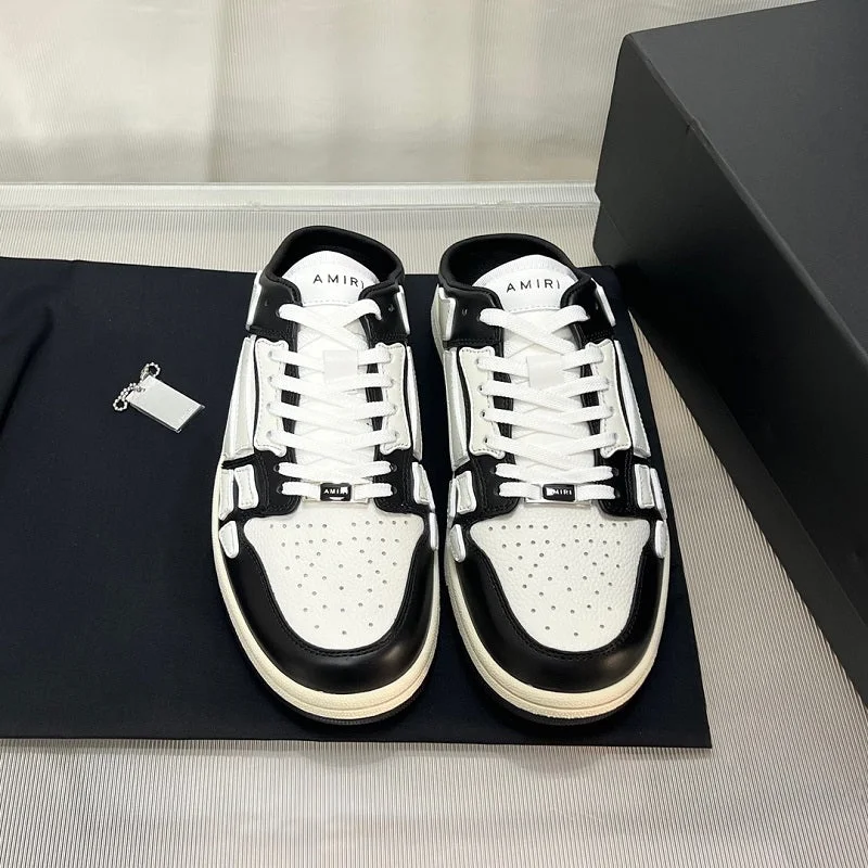 CASA-AMIRI  2025 New Skull Head Sneakers