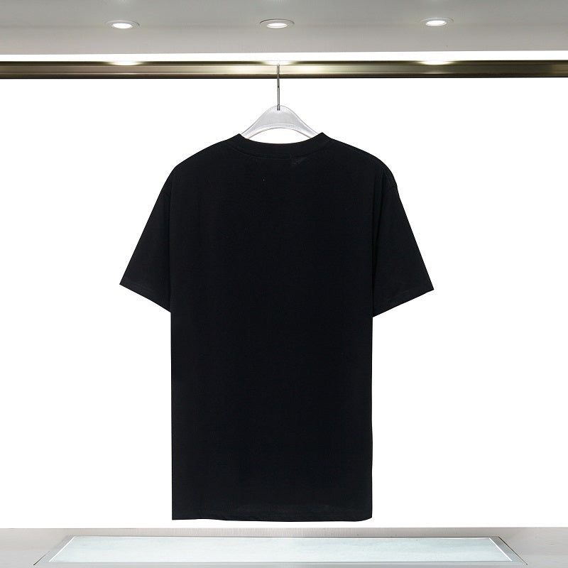 CASA-AMIRI 2025 New High Quality Cotton Flower Logo T-Shirt