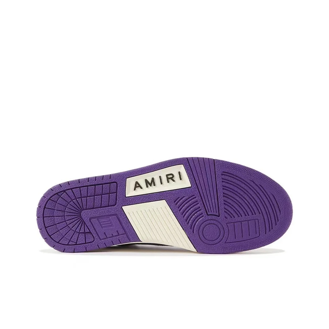 CASA-AMIRI  2025 New Skull Head Sneakers