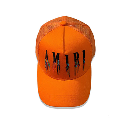 CASA-AMIRI STENCIL TRUCKER HAT