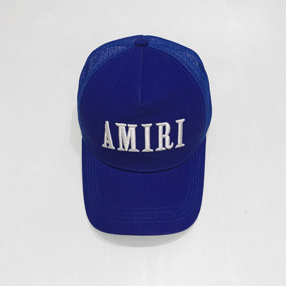 CASA-AMIRI STENCIL TRUCKER HAT