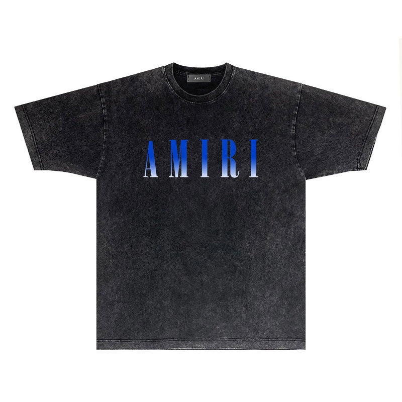 CASA-AMIRI 2025 New High Quality Cotton Flower Logo T-Shirt D039