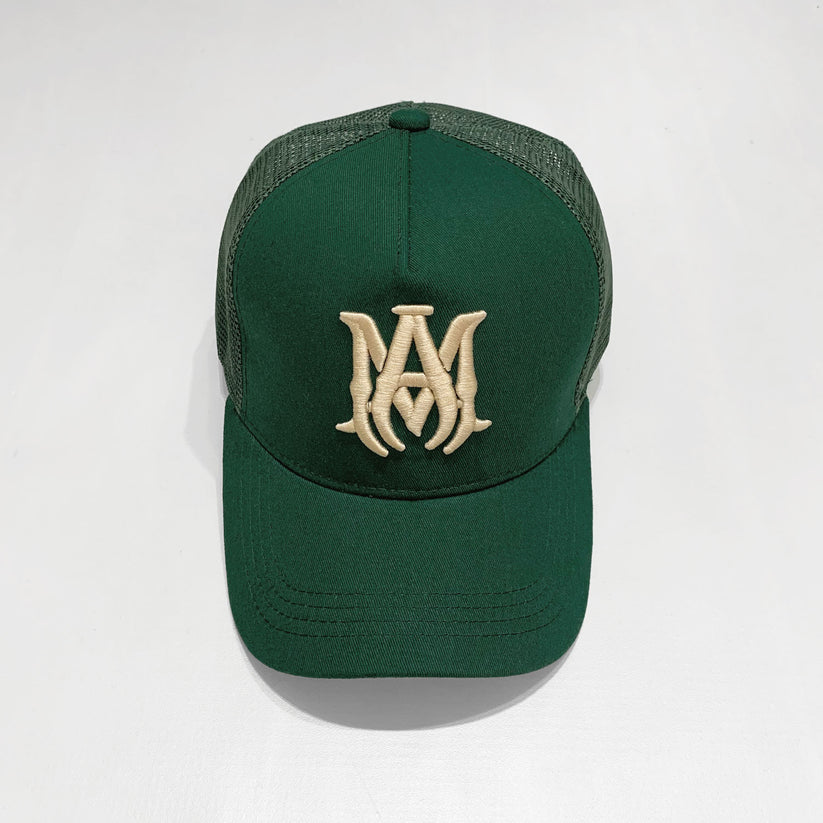 CASA-AMIRI STENCIL TRUCKER HAT