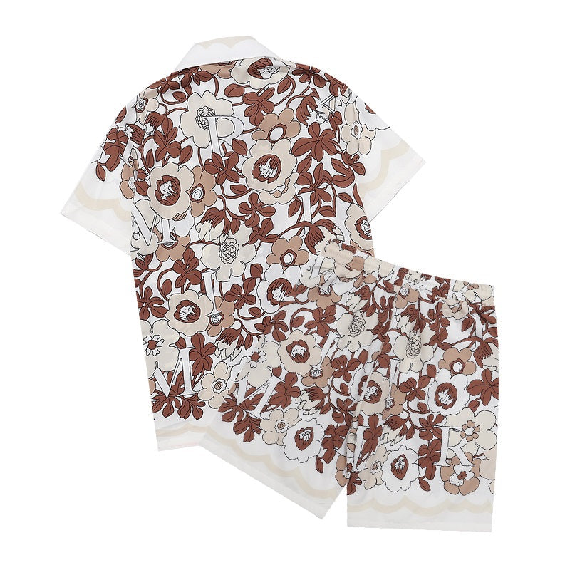 CASA-AMIRI 2025 New Shirt Shorts Set