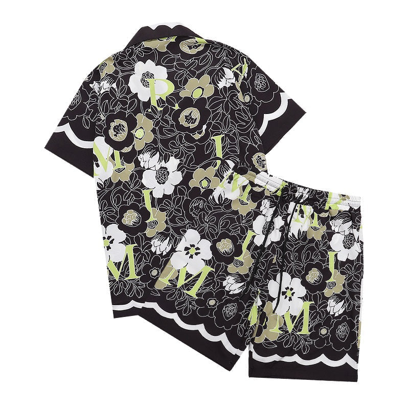 CASA-AMIRI 2025 New Shirt Shorts Set