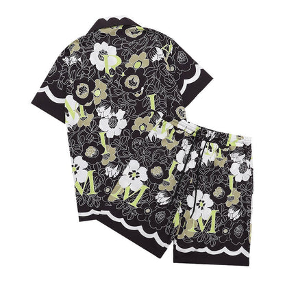 CASA-AMIRI 2025 New Shirt Shorts Set