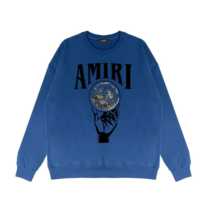CASA-AMIRI 2025 New Cotton Classic Crewneck Sweatshirt Y074
