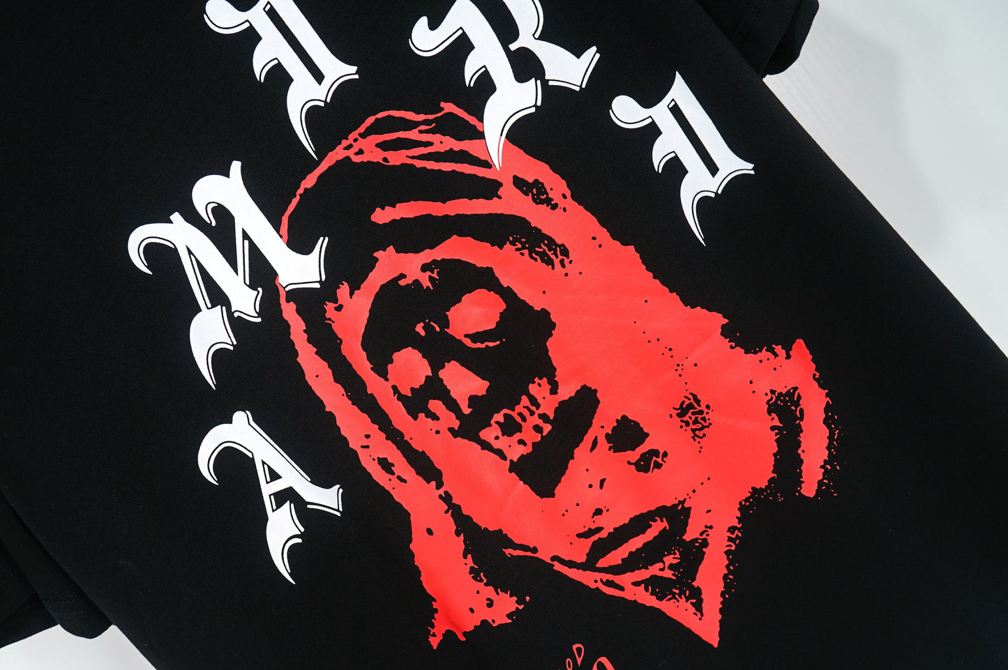 CASA-AMIRI 2025 New High Quality Cotton Flower Logo T-Shirt